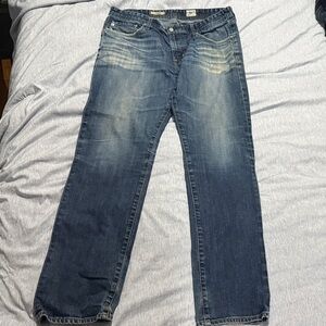AG Adriano Goldschmied Men's Relaxed Blue Jeans